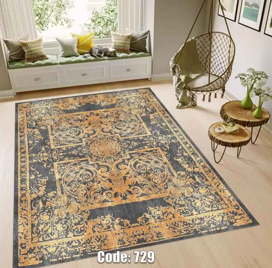 روفرشی کشدار مخمل شانل کد C729 - 1