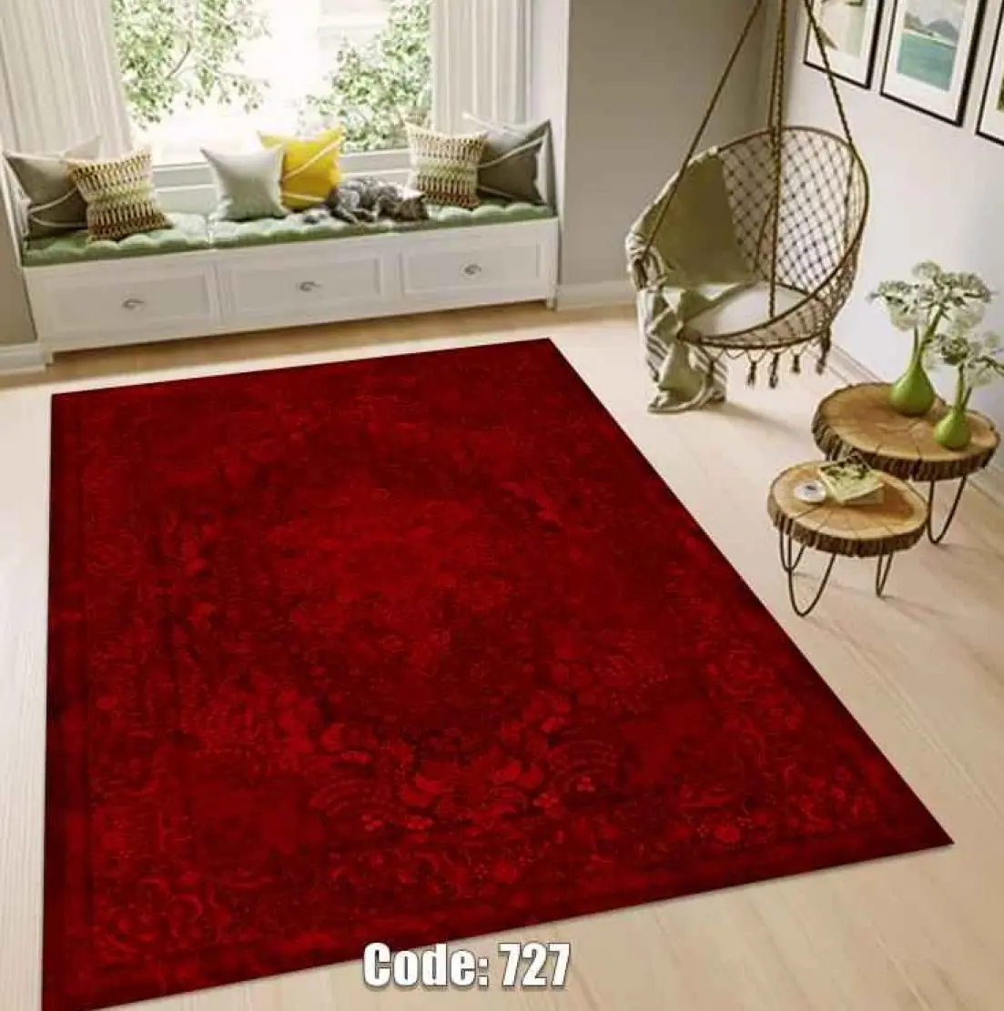 روفرشی کشدار مخمل شانل کد C727 - 1