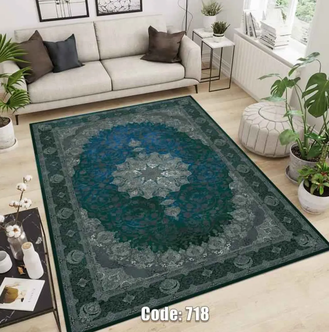 روفرشی کشدار مخمل شانل کد C718 - 1