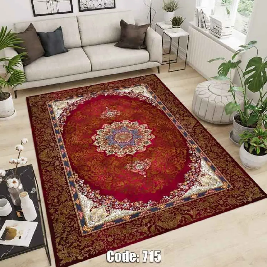 روفرشی کشدار مخمل شانل کد C715 - 1