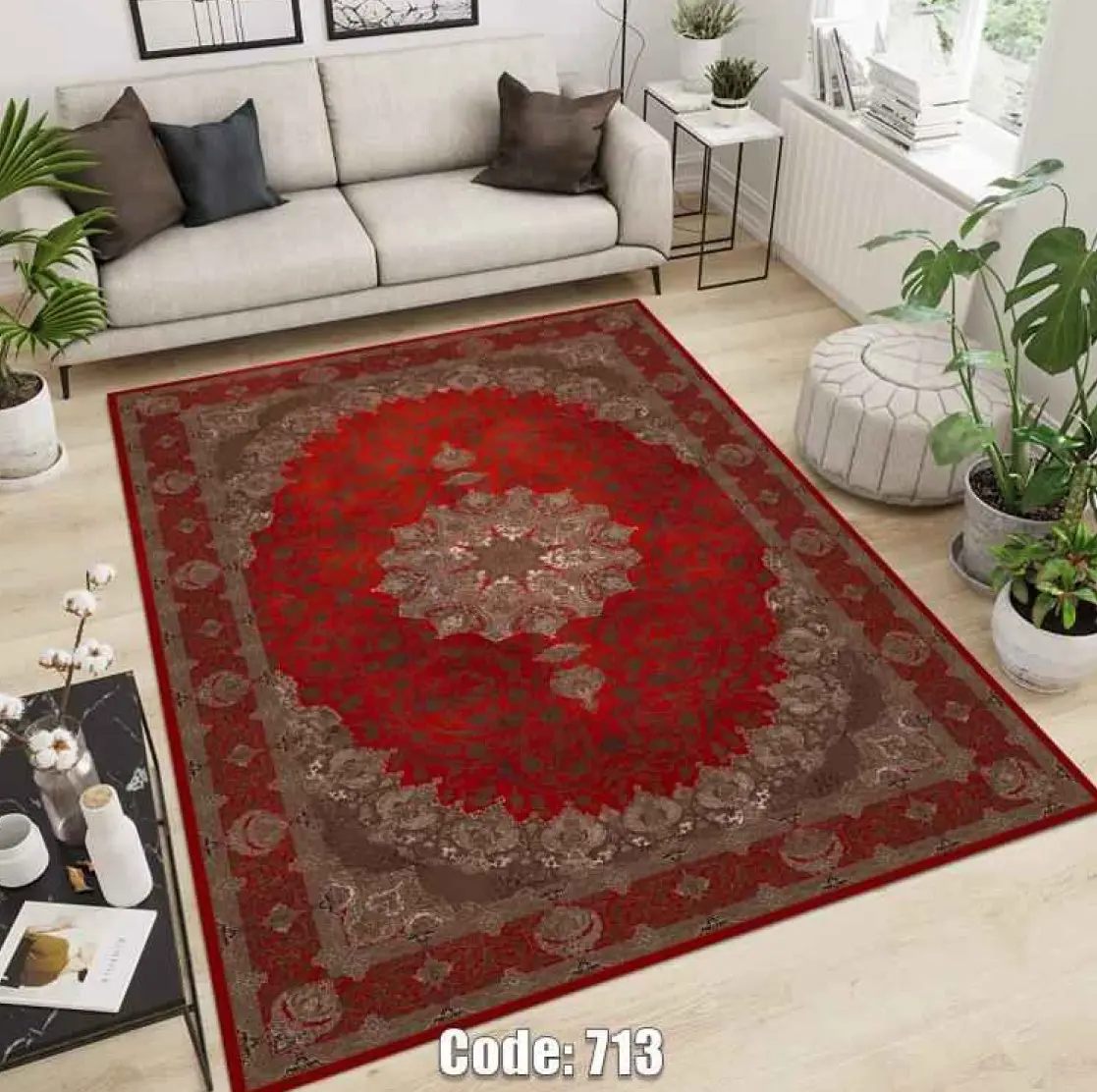 روفرشی کشدار مخمل شانل کد C713 - 1