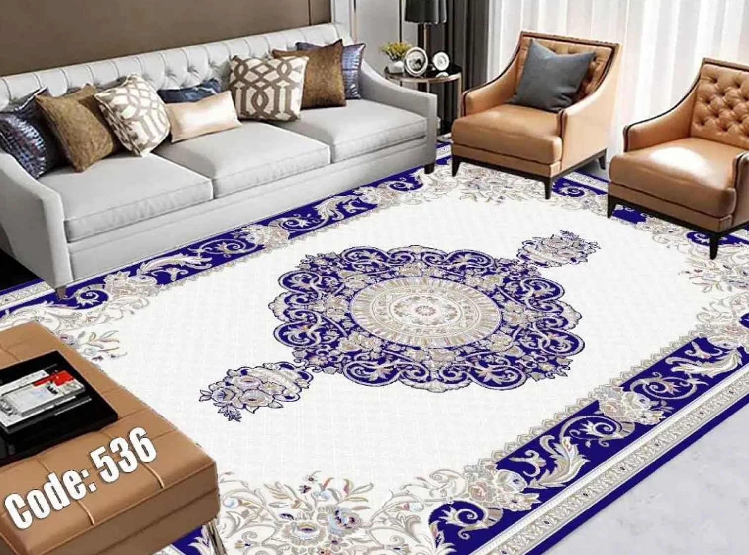 روفرشی کشدار مخمل شانل کد C536 - 1