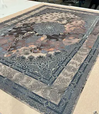 روفرشی کشدار مخمل شانل کد C527 - 1