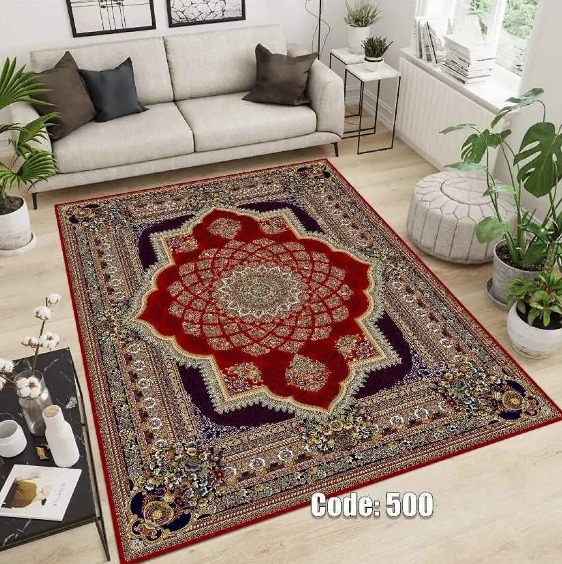 روفرشی کشدار مخمل شانل کد C500 - 1