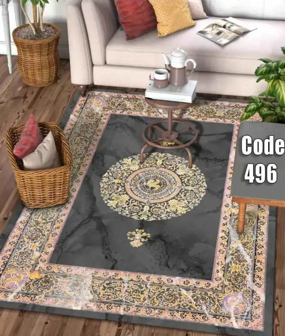 روفرشی کشدار مخمل شانل کد C496 - 1