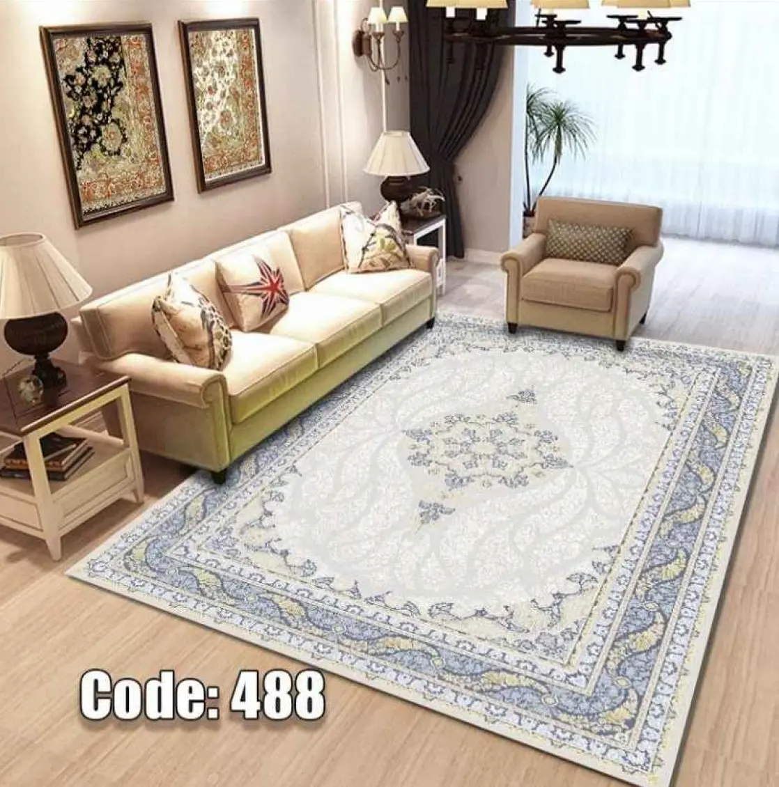 روفرشی کشدار مخمل شانل کد C488 - 1