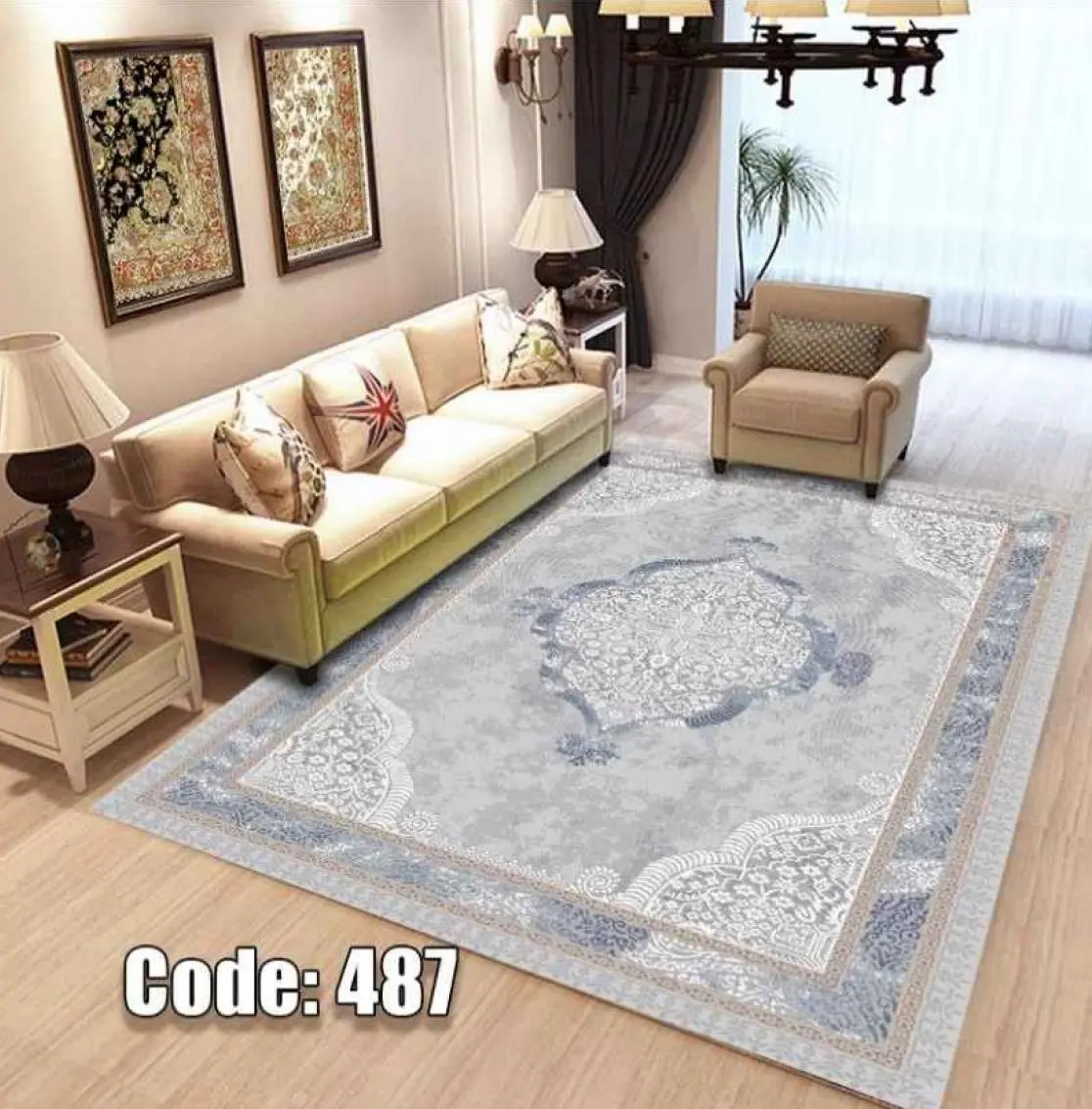 روفرشی کشدار مخمل شانل کد C487 - 1