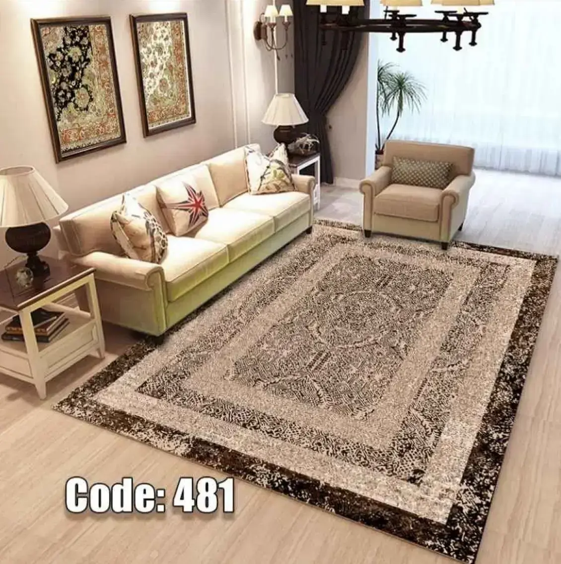 روفرشی کشدار مخمل شانل کد C481 - 1