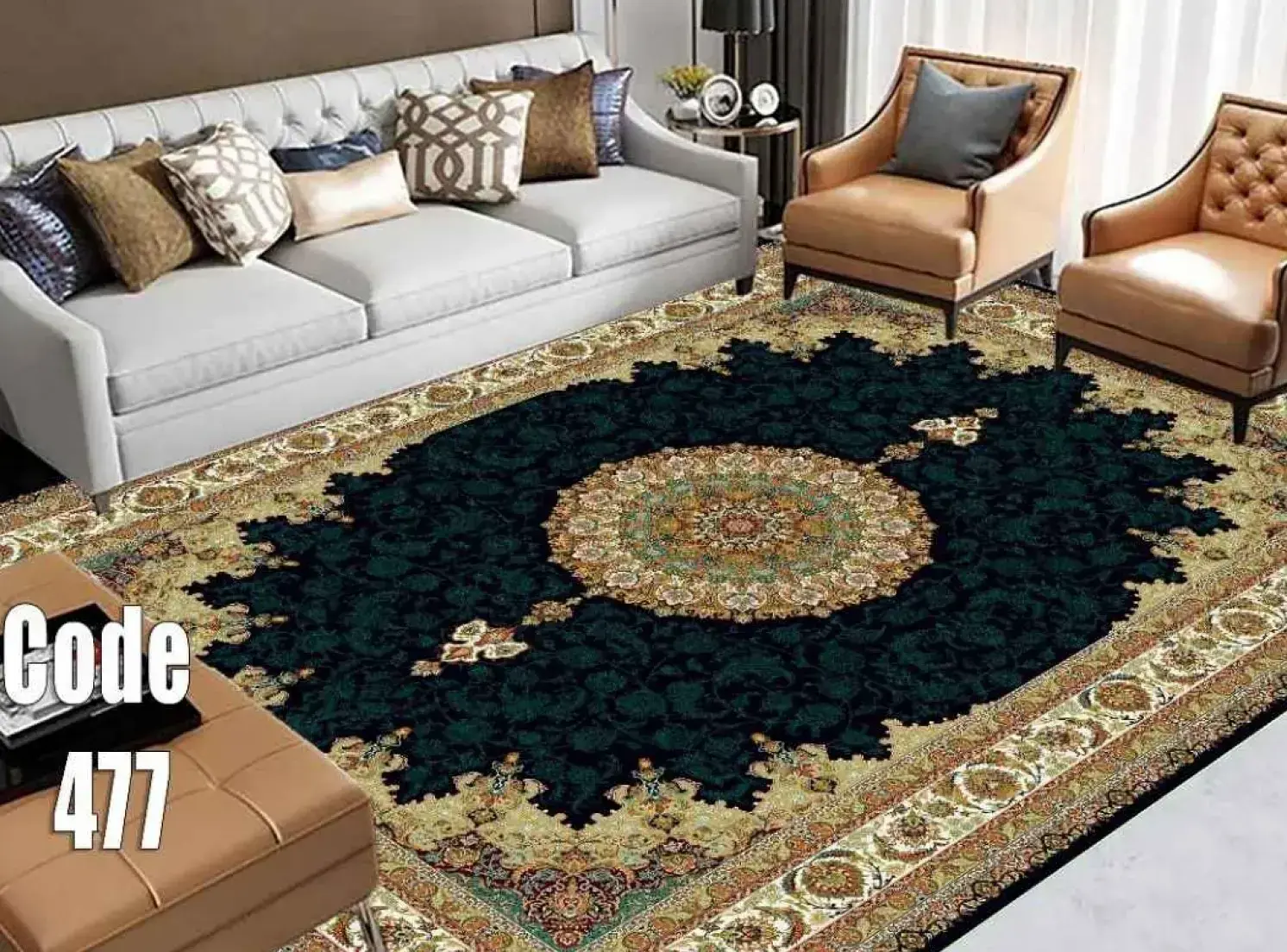 روفرشی کشدار مخمل شانل کد C477 - 1
