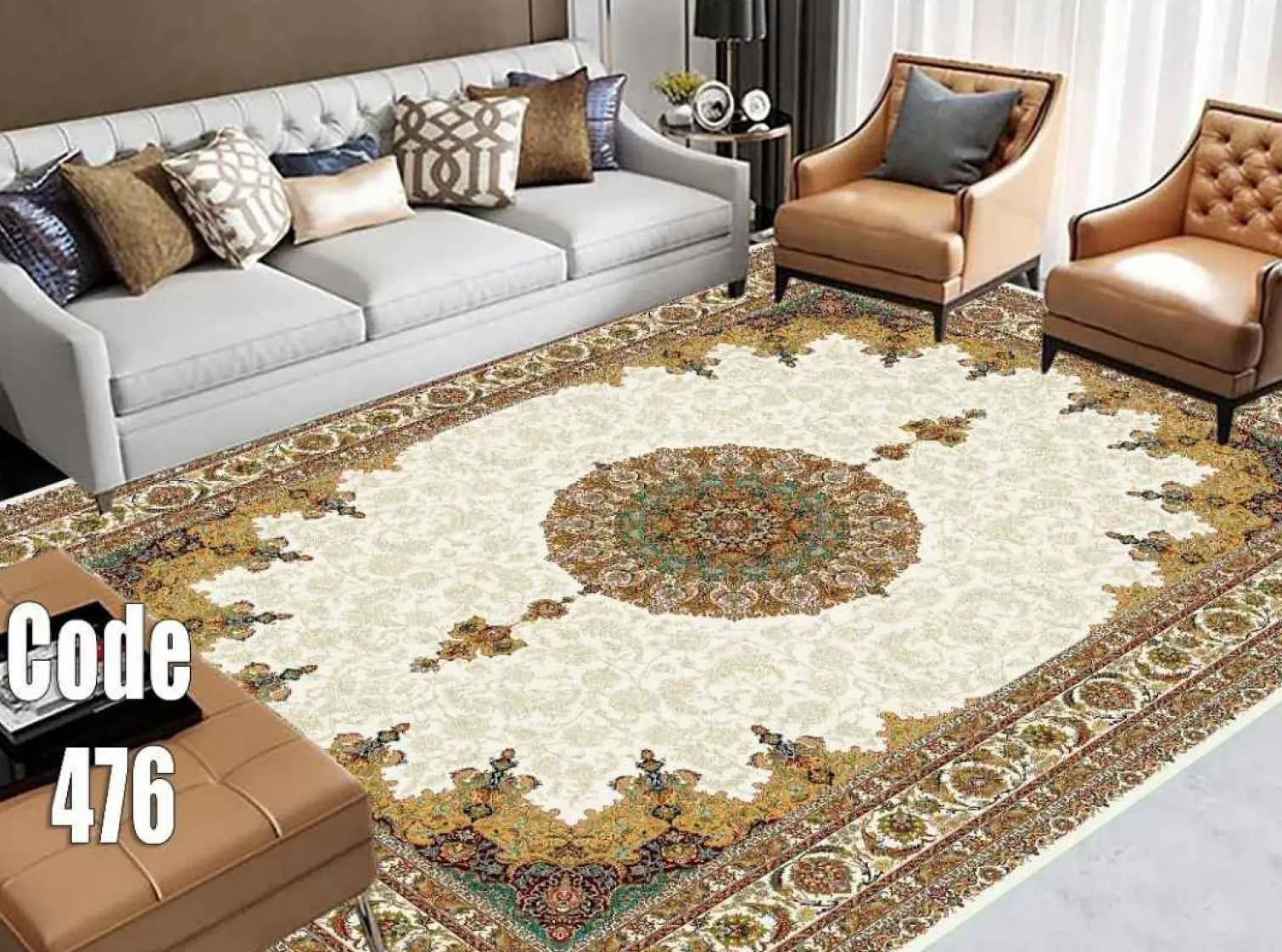 روفرشی کشدار مخمل شانل کد C476 - 1