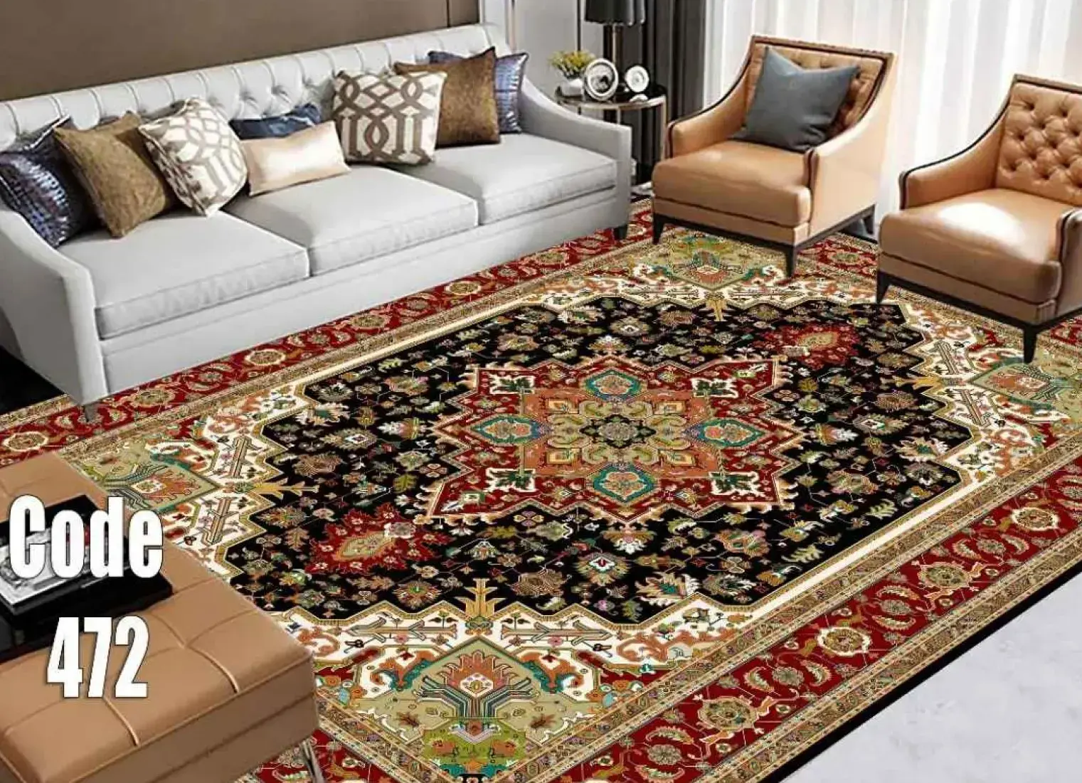 روفرشی کشدار مخمل شانل کد C472 - 1