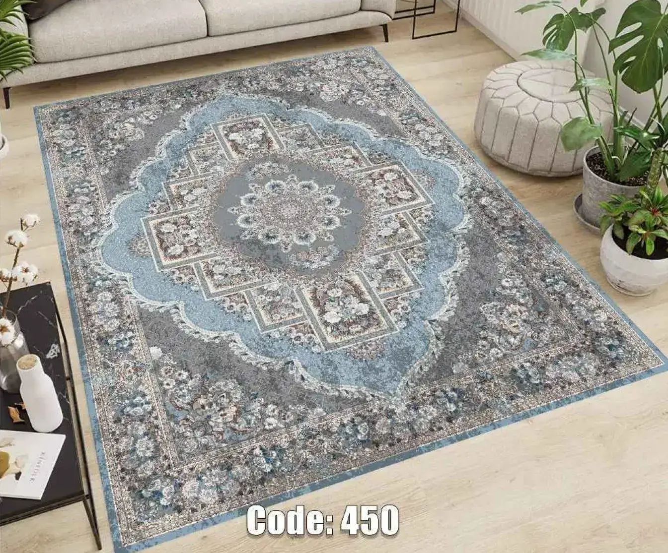 روفرشی کشدار مخمل شانل کد C450 - 1