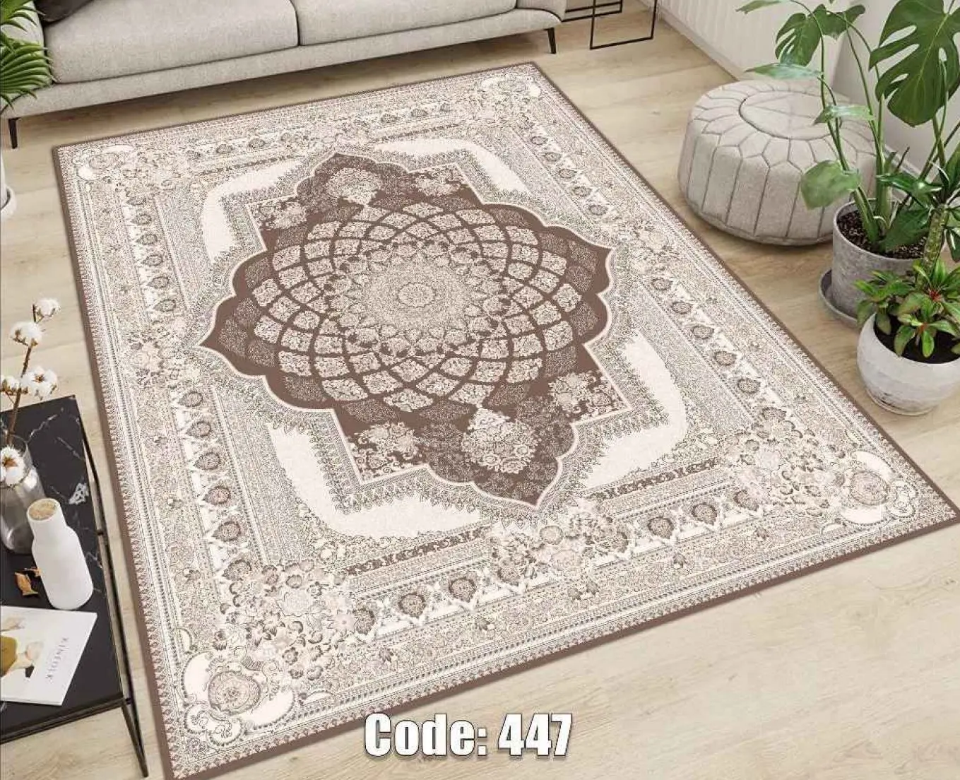 روفرشی کشدار مخمل شانل کد C447 - 1
