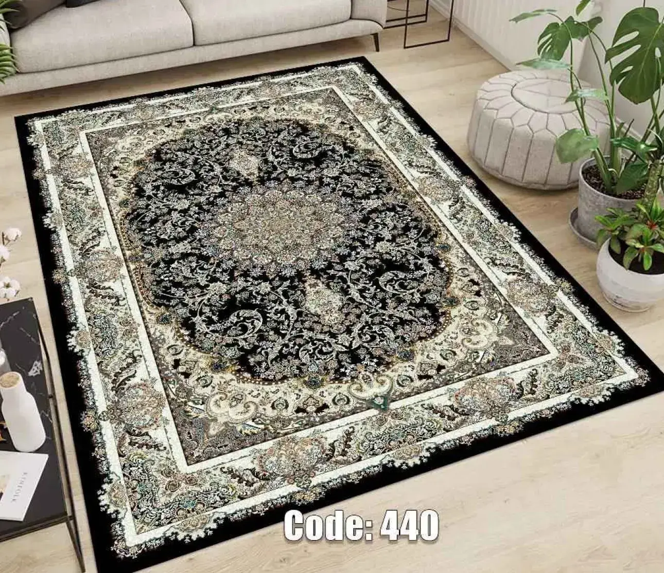 روفرشی کشدار مخمل شانل کد C440 - 1