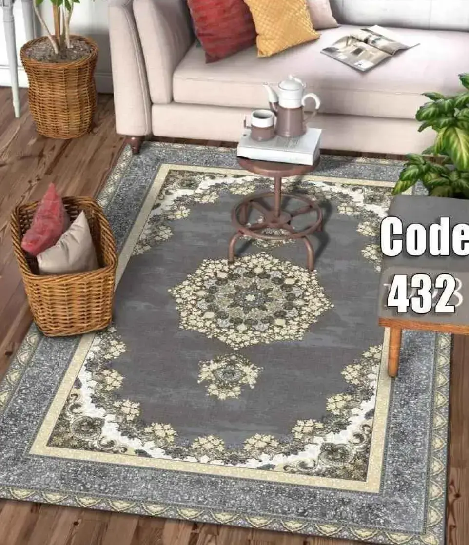 روفرشی کشدار مخمل شانل کد C432 - 1