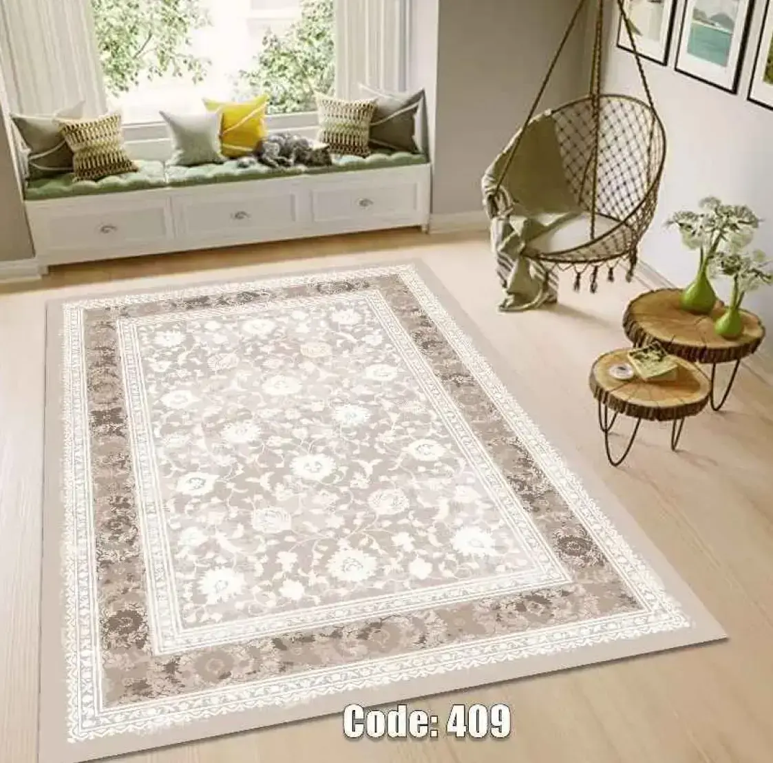 روفرشی کشدار مخمل شانل نسکافه ای کد C409 - 1