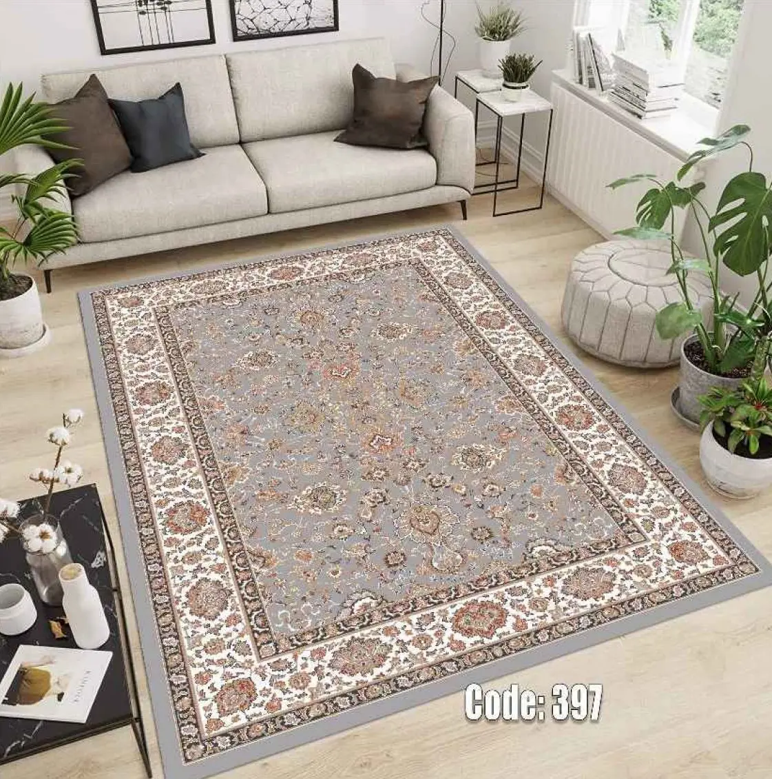 روفرشی کشدار مخمل شانل کد C397 - 1