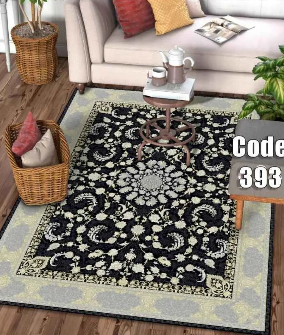 روفرشی کشدار مخمل شانل کد C393 - 1