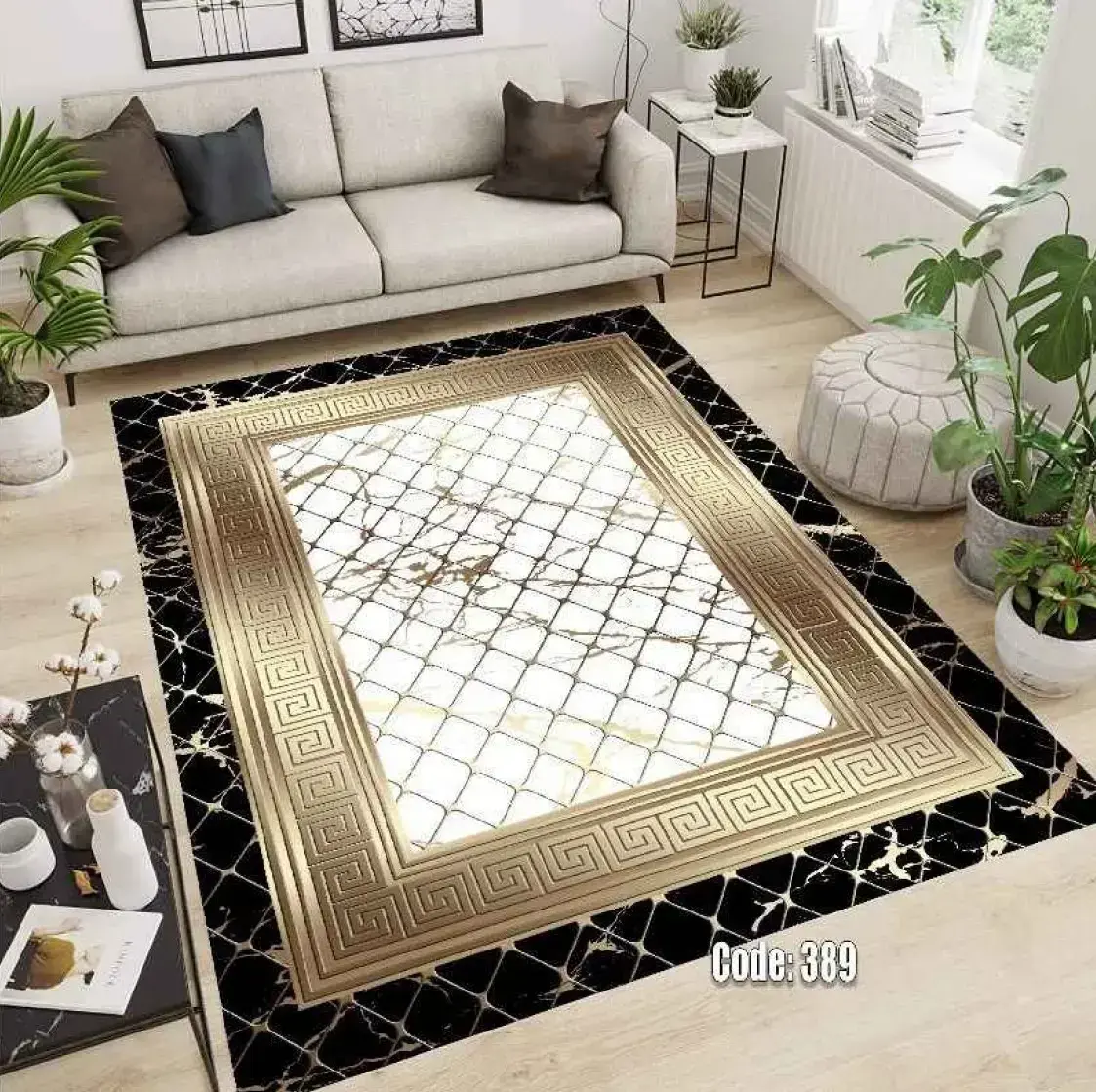 روفرشی کشدار مخمل شانل کد C389 - 1