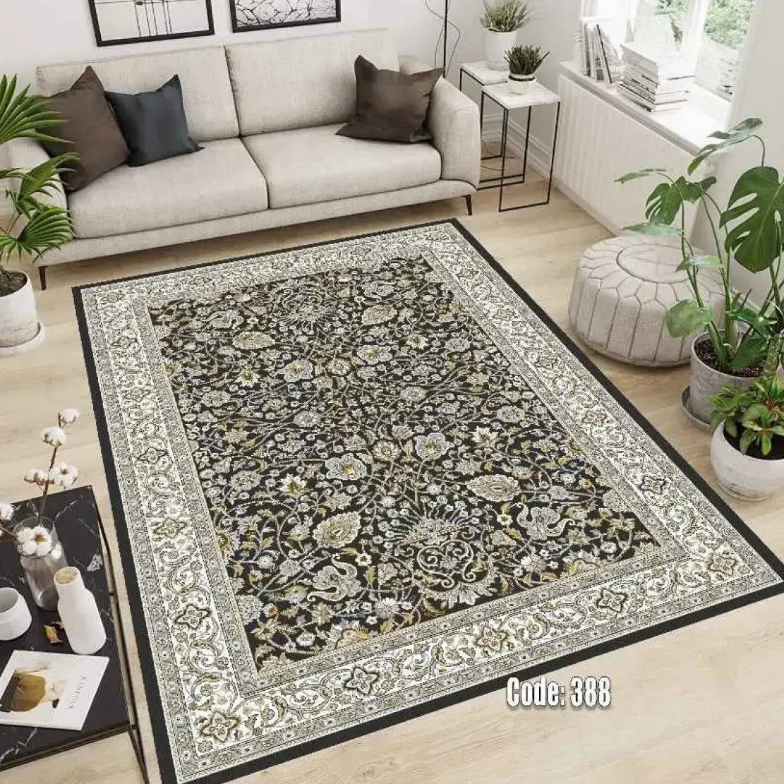 روفرشی کشدار مخمل شانل کد C388 - 1