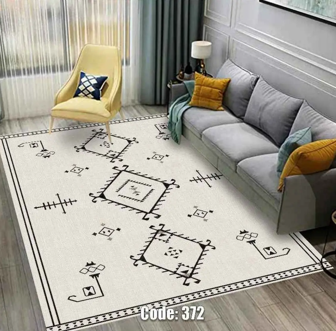 روفرشی کشدار مخمل شانل کد C372 - 1