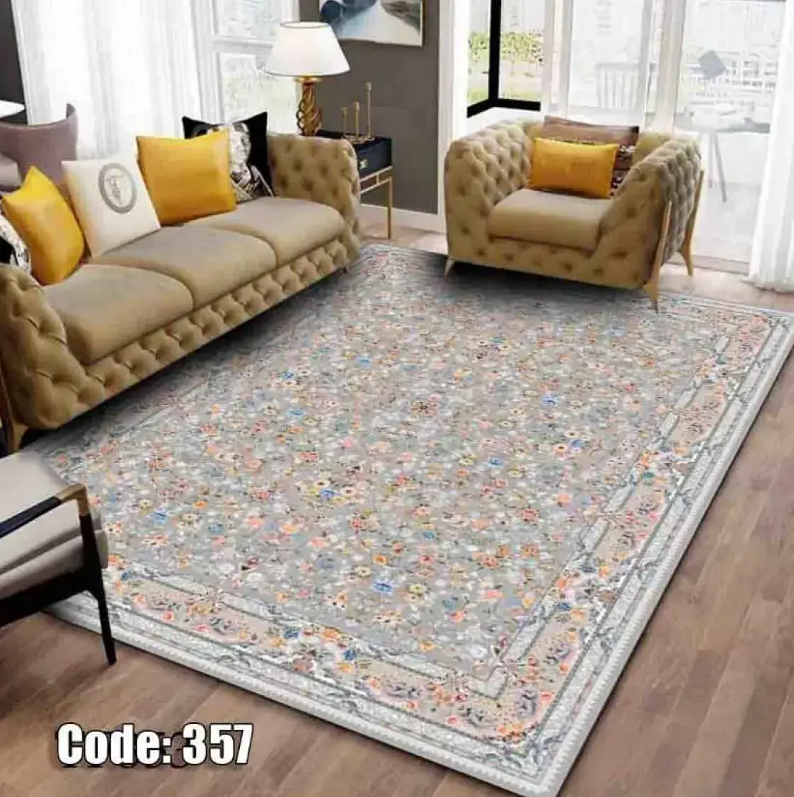 روفرشی کشدار مخمل شانل کد C357 - 1
