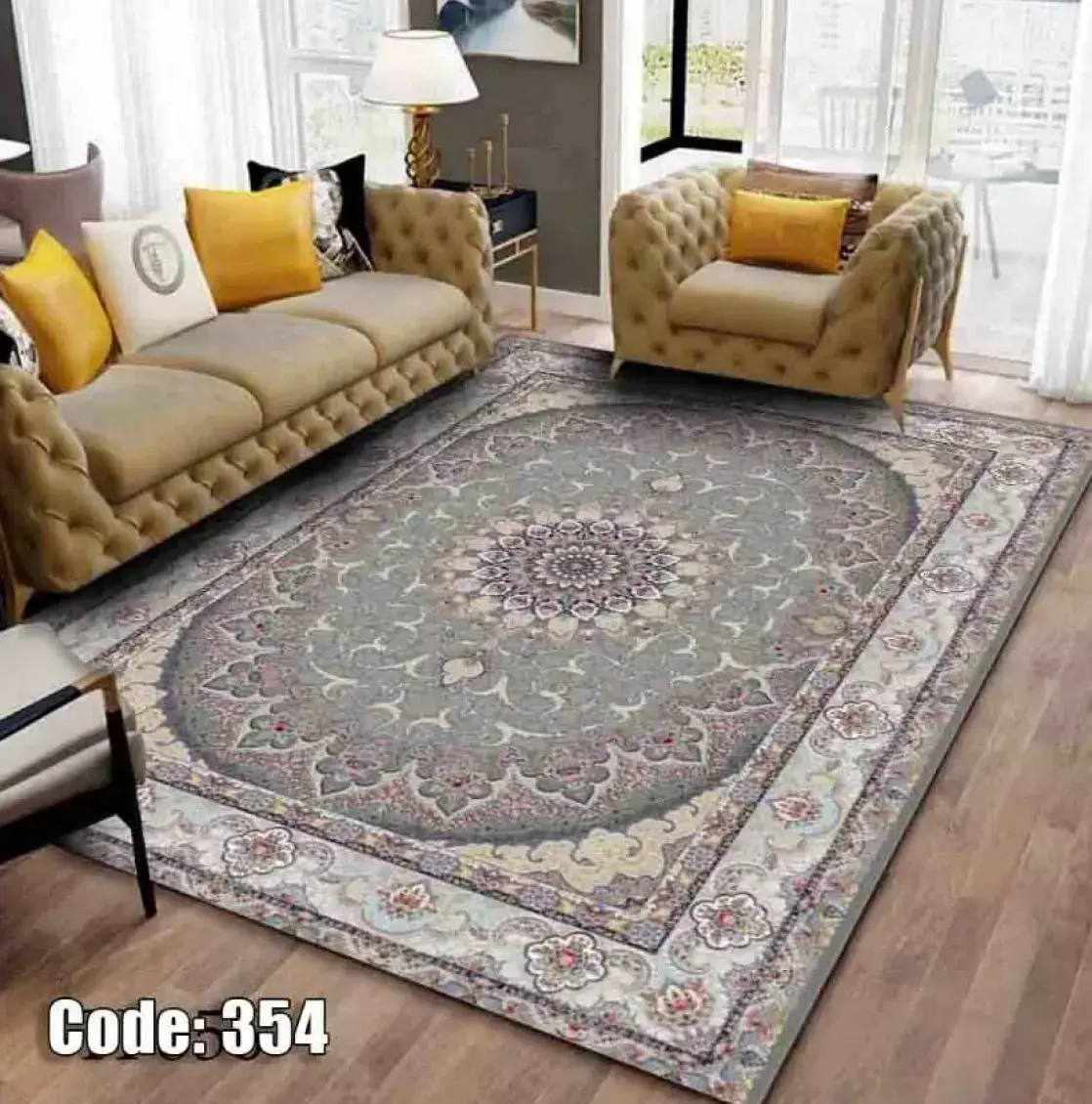 روفرشی کشدار مخمل شانل کد C354 - 1