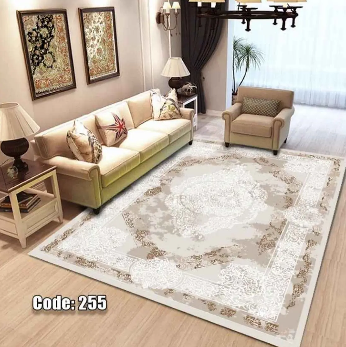 روفرشی کشدار مخمل شانل کد C255 - 1
