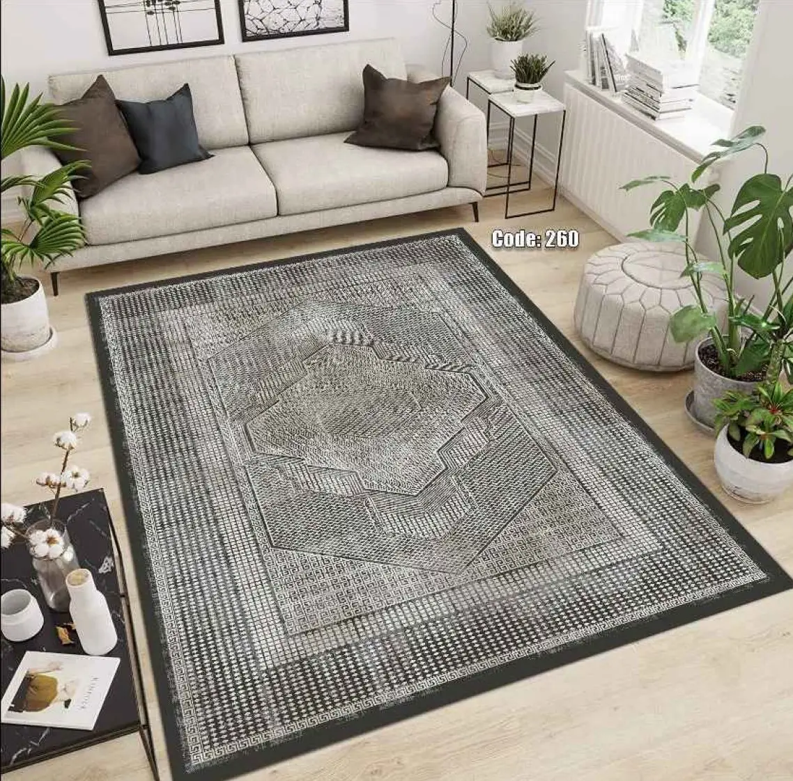 روفرشی کشدار مخمل شانل کد C260 - 1