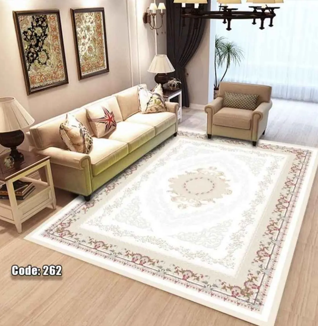 روفرشی کشدار مخمل شانل کد C262 - 1
