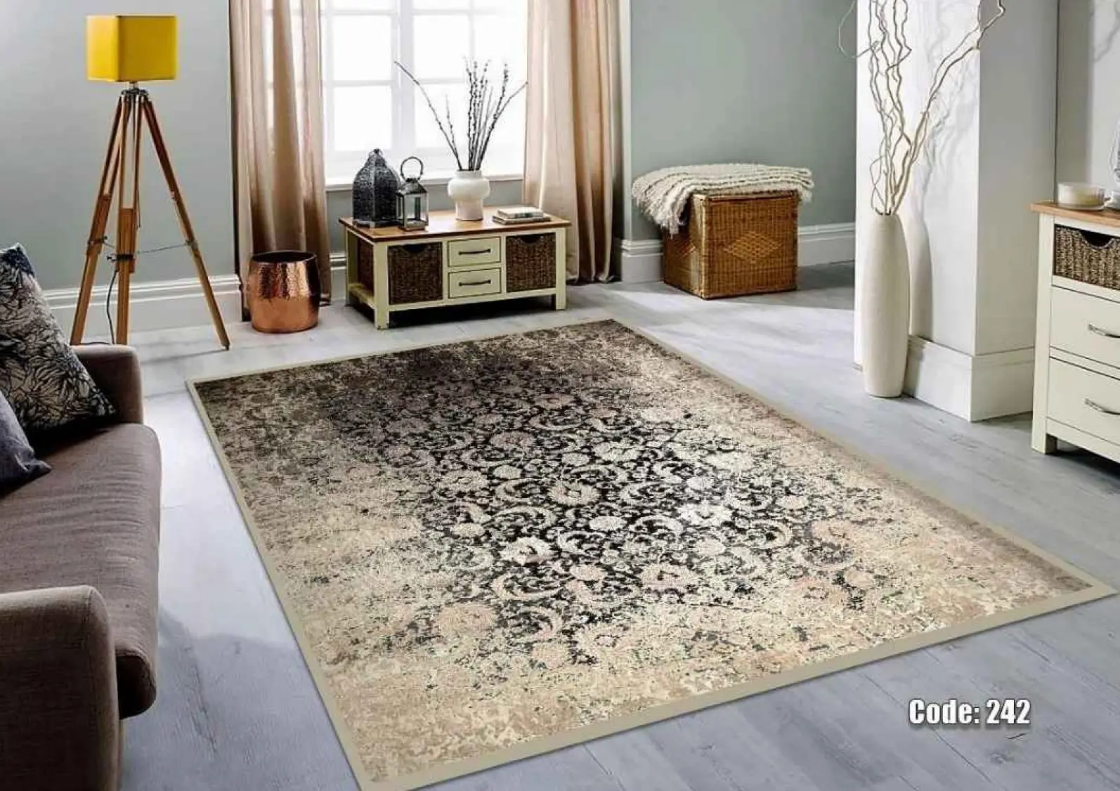 روفرشی کشدار مخمل شانل کد C242 - 1