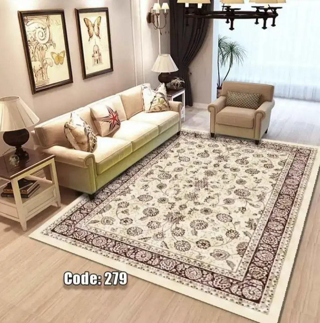 روفرشی کشدار مخمل شانل کد C279 - 1