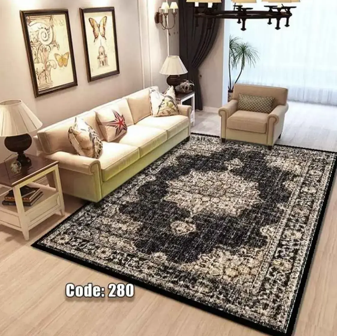 روفرشی کشدار مخمل شانل کد C280 - 1