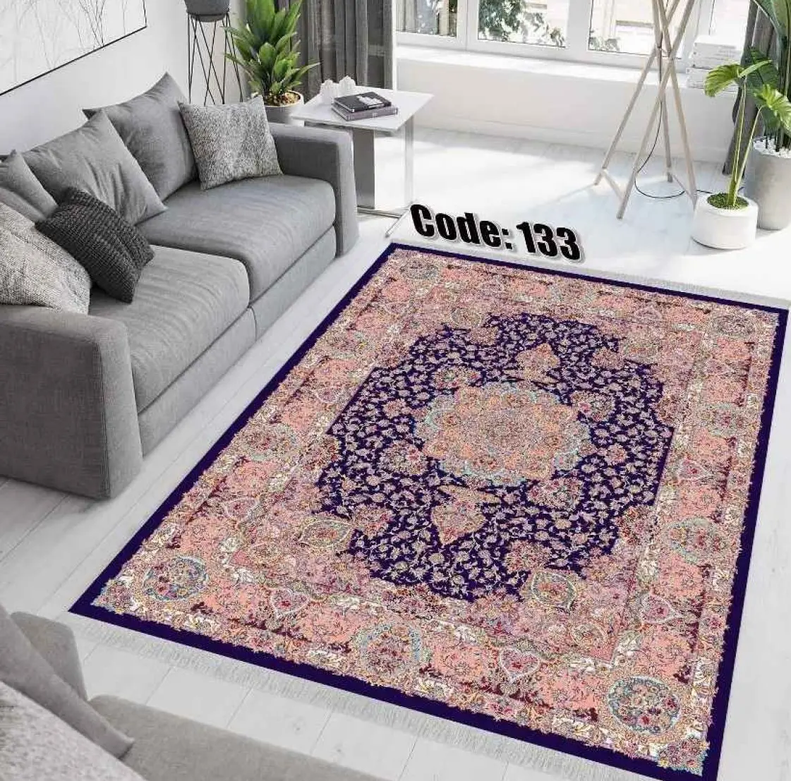روفرشی کشدار مخمل شانل کد C133 - 1