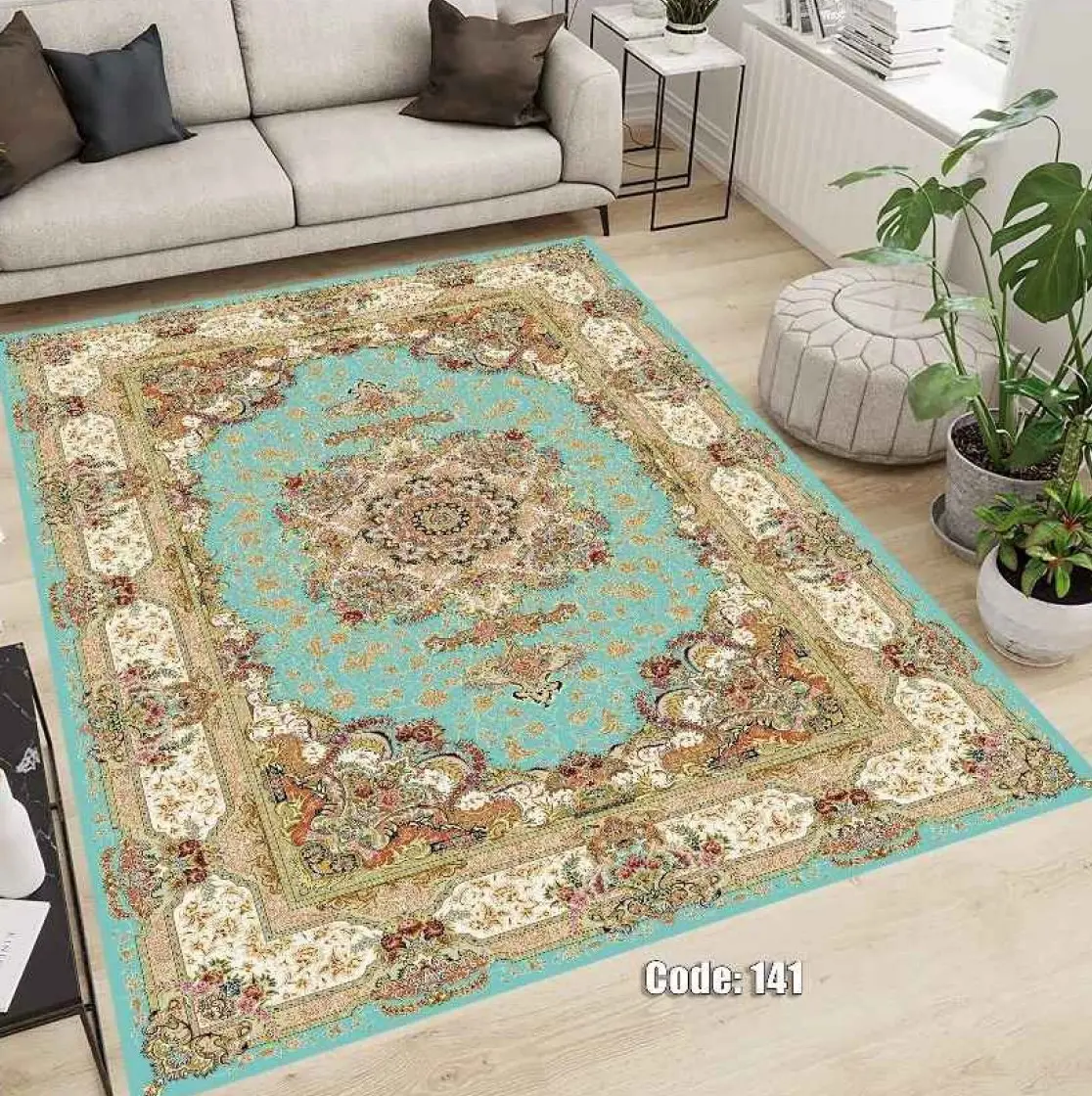 روفرشی کشدار مخمل شانل کد C141 - 1