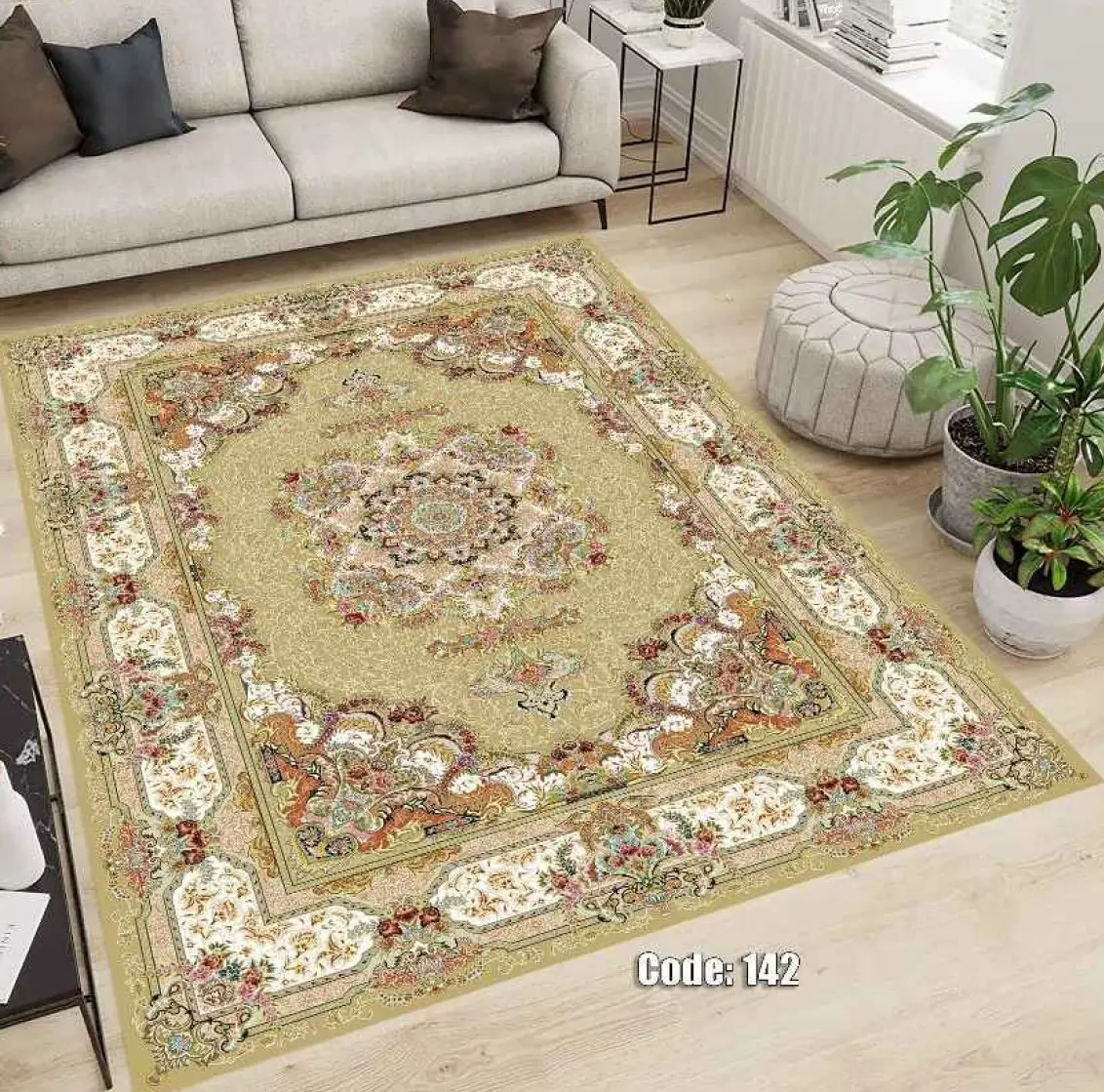 روفرشی کشدار مخمل شانل کد C142 - 1