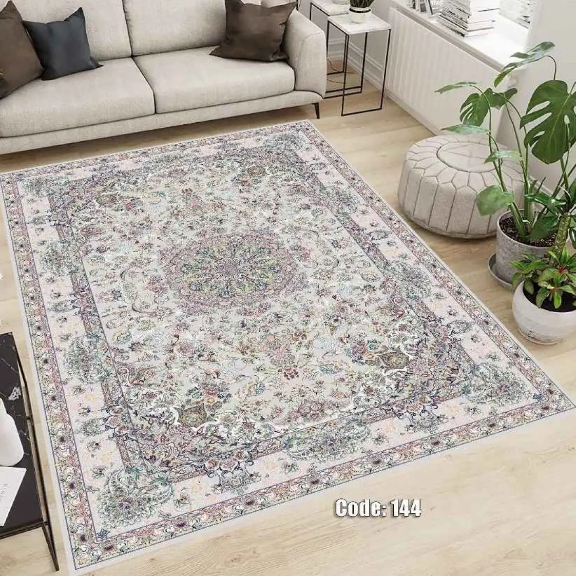 روفرشی کشدار مخمل شانل کد C144 - 1