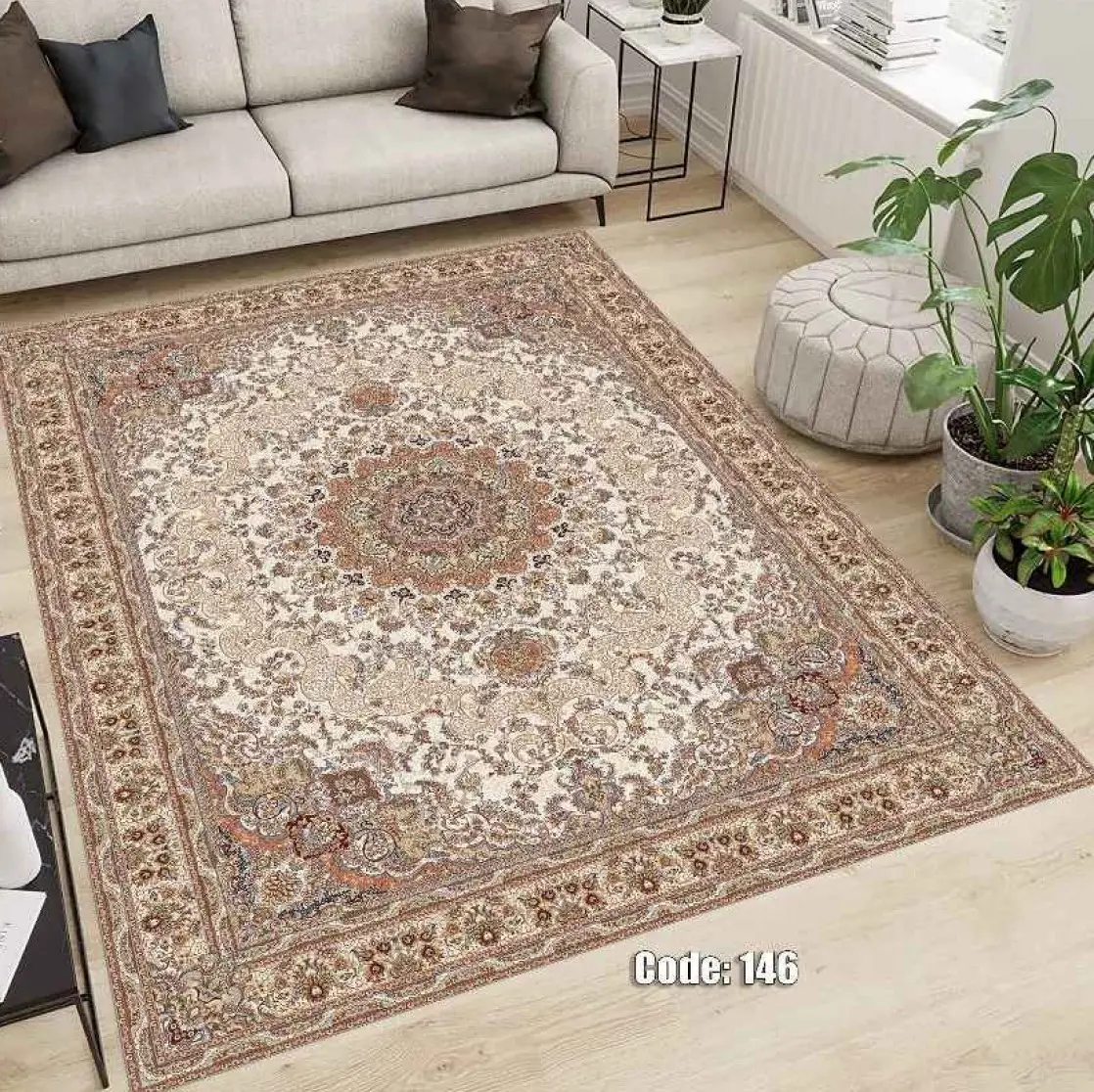 روفرشی کشدار مخمل شانل کد C146 - 1