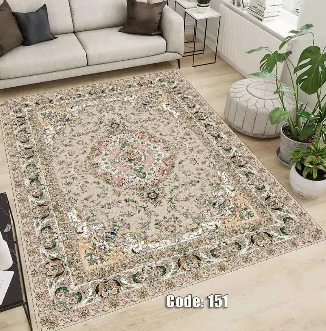 روفرشی کشدار مخمل شانل کد C151 - 1