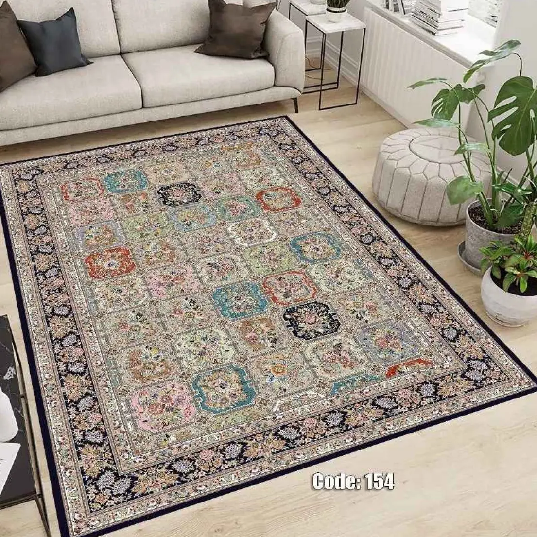 روفرشی کشدار مخمل شانل کد C154 - 1