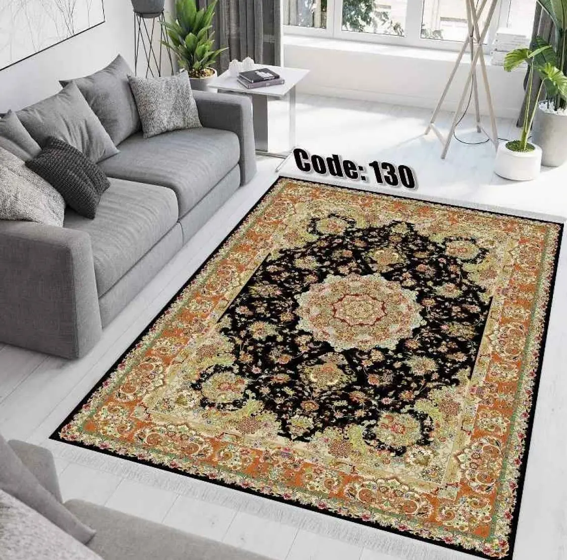روفرشی کشدار مخمل شانل کد C130 - 1