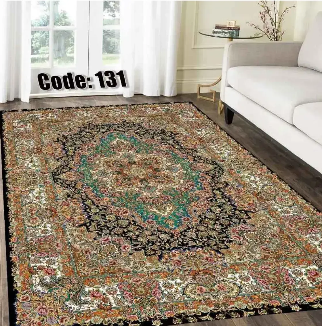 روفرشی کشدار مخمل شانل کد C131 - 1