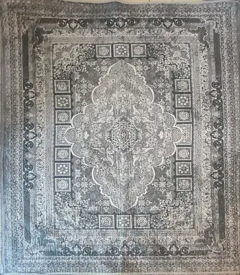 قالیچه پشت نمدی (گلیم نمدی) چاپی سایز 120 در 180 کد 003 - ارسال فوری - 1