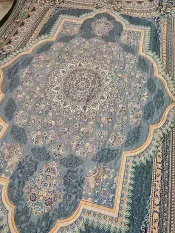 قالیچه پشت نمدی (گلیم نمدی) ضد آب سایز 120 در 180 کد 004 - ارسال فوری - 1