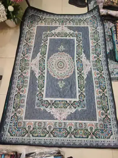 قالیچه پشت نمدی (گلیم نمدی) ضد آب سایز 120 در 180 کد 006 - ارسال فوری - 1