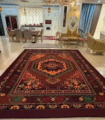 روفرشی کشدار رنگ لاکی B2595 - 1
