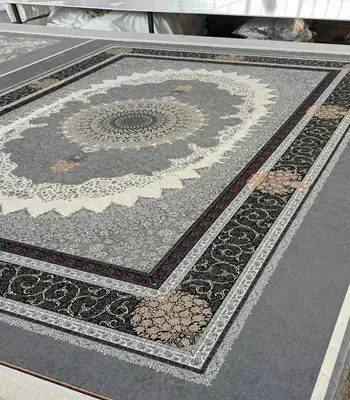 روفرشی کشدار مخمل شانل تراکم بالا (کاور فرش) کد A454 - 1
