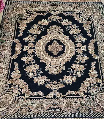 روفرشی مخمل دو رو سرمه ای 200×150 – مناسب منزل و زیر سفره  SM004 - ارسال فوری - 1