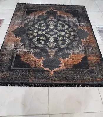 فرشینه ترمزدار مشکی کد B1573 - 1
