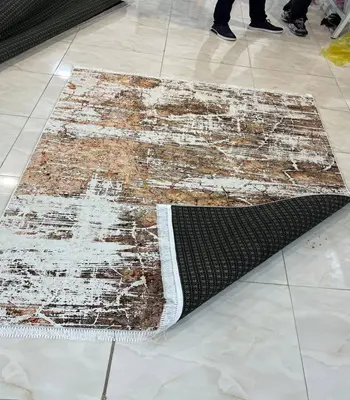 فرشینه ترمزدار قهوه‌ای کد B1496 - 1